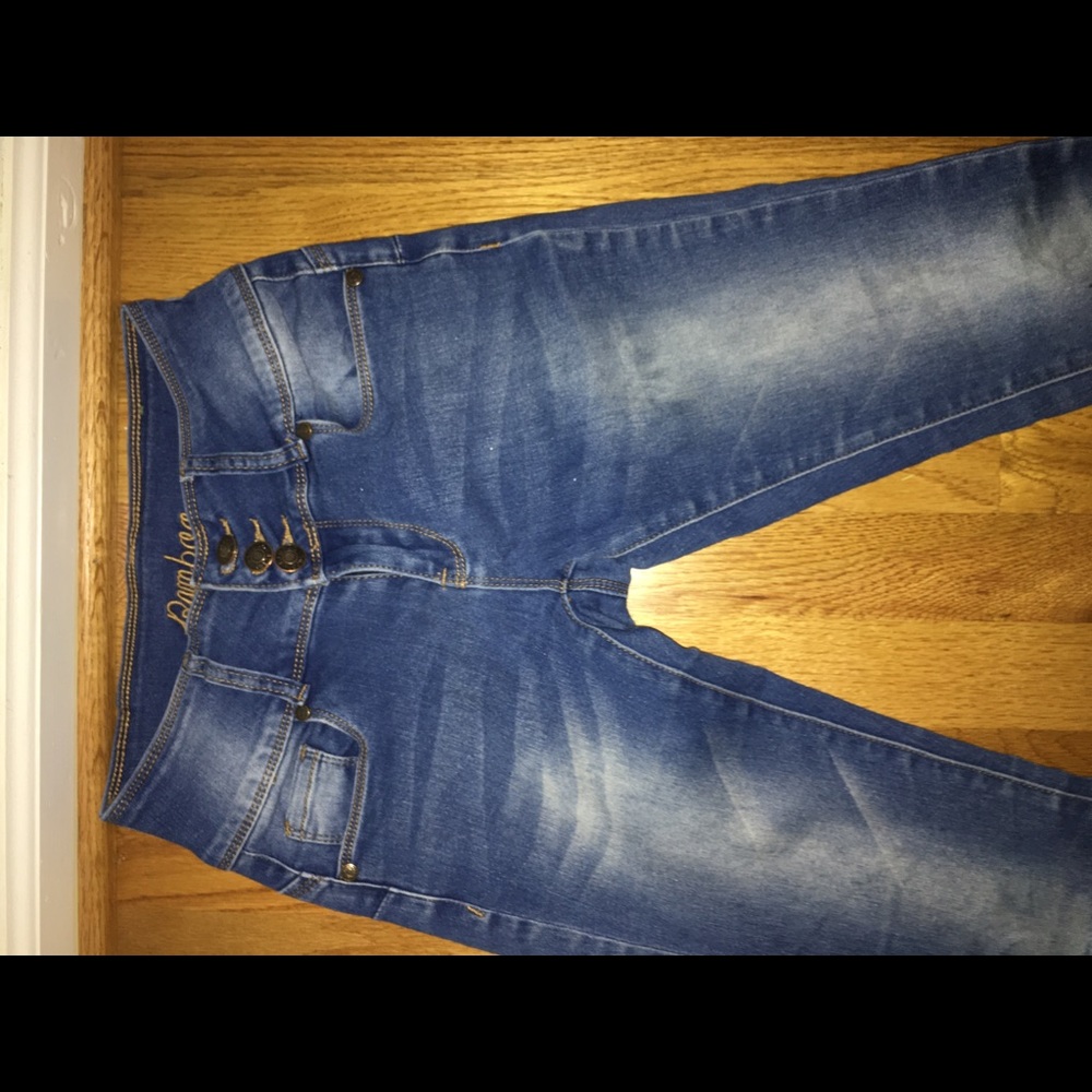 Bamboo high waisted jeans